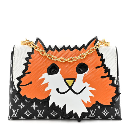 Louis Vuitton Epi Catogram Cat Bag Orange Black 1 of 10
