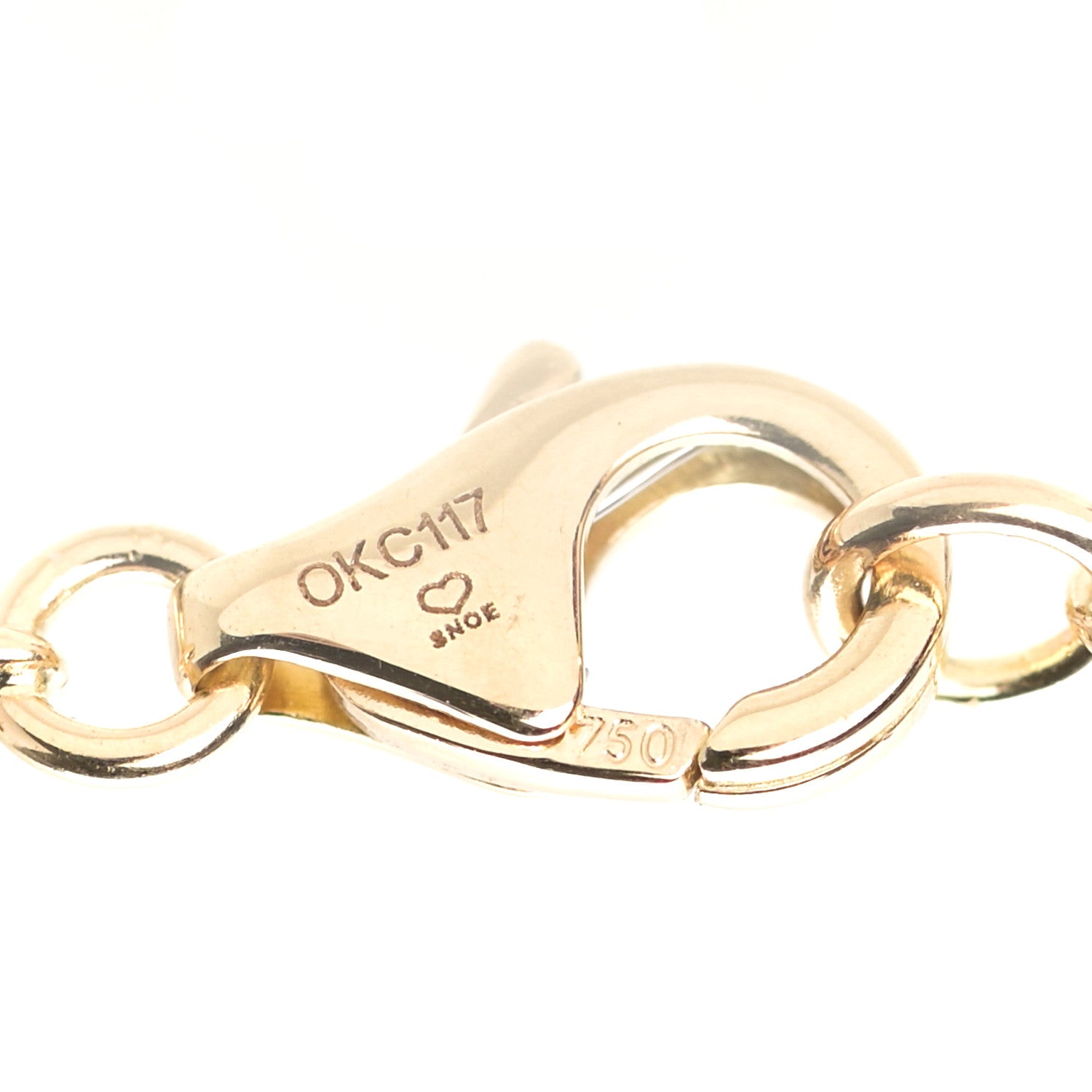 Cartier 18K Yellow Gold Interlocking LOVE Necklace 5 of 6