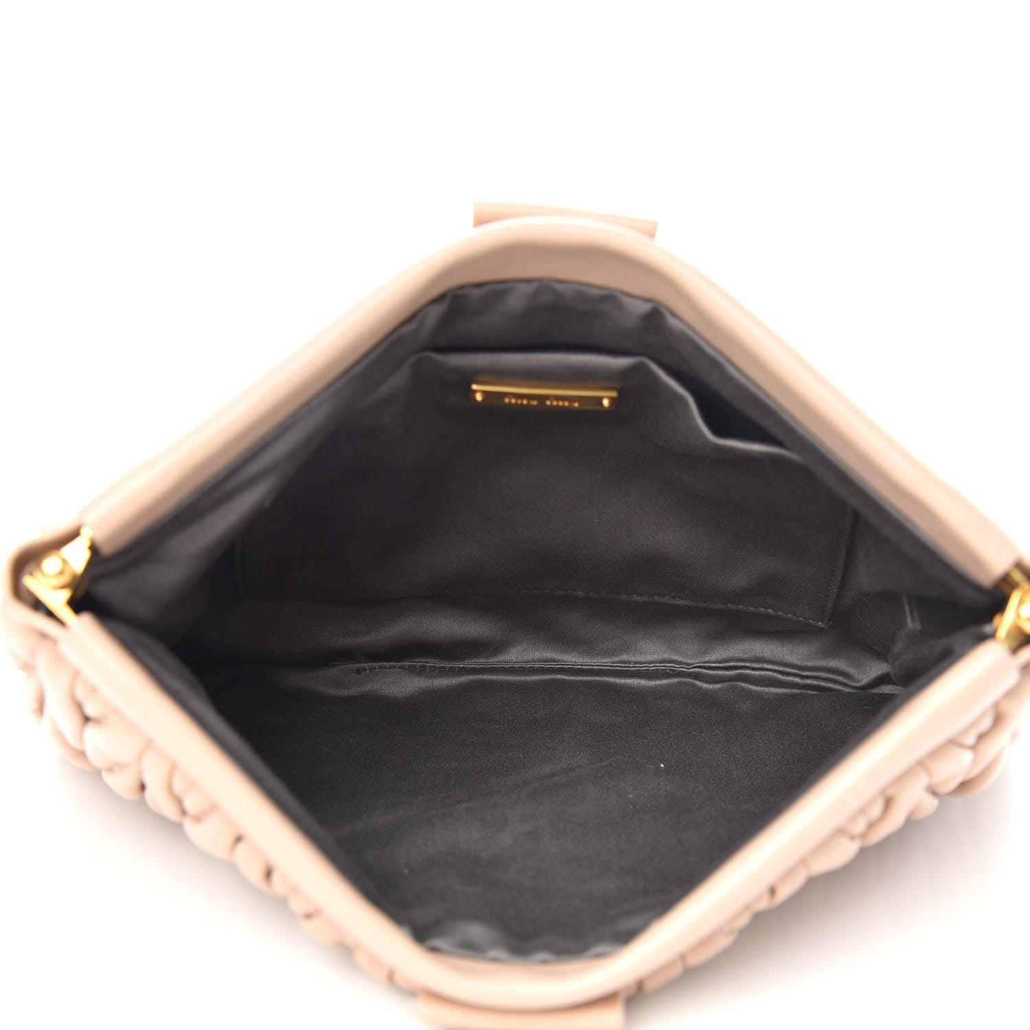 Miu Miu Nappa Matelasse Clutch Cammeo 5 of 6