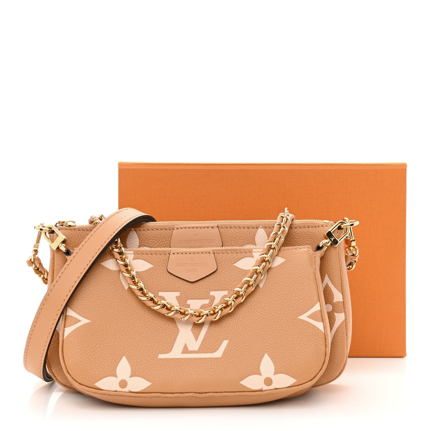 Empreinte Monogram Giant Multi Pochette Accessories Arizona Creme