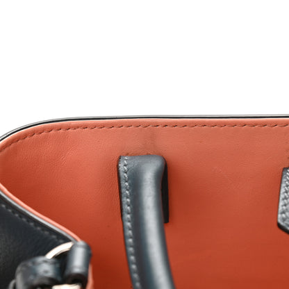 Fendi Vitello Dolce Century Petite 2Jours Tote Pavone Albicocca 13 of 15