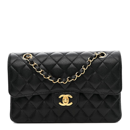 Chanel Caviar Quilted Small Double Flap Black 1 of 11