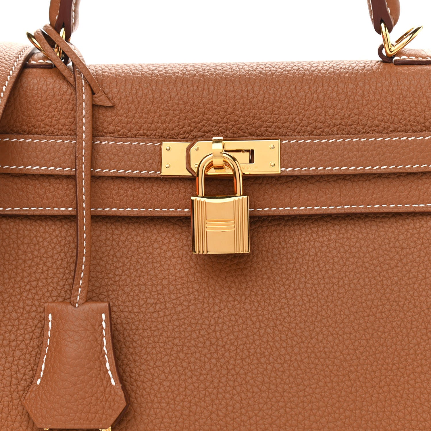 Hermes Togo Kelly Retourne 25 Gold 8 of 13