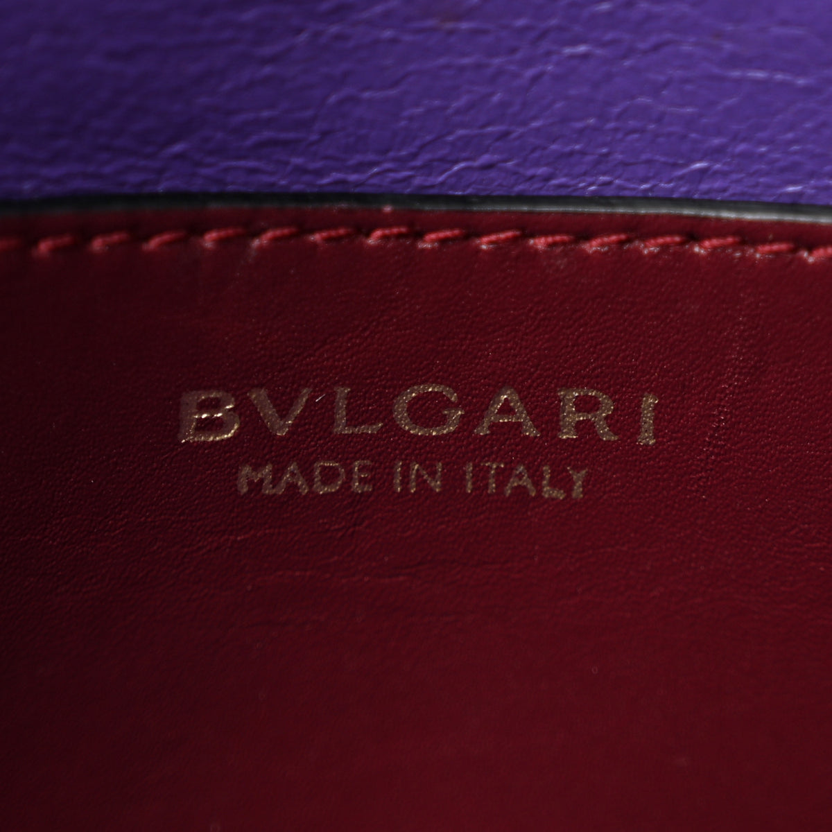 Bulgari Calfskin Serpenti Forever Shoulder Bag Bordeaux 6 of 13