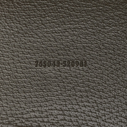 Gucci GG Supreme Monogram Textured Calfskin Small Ophidia Shoulder Tote Bag Beige Ebony New Acero 6 of 10