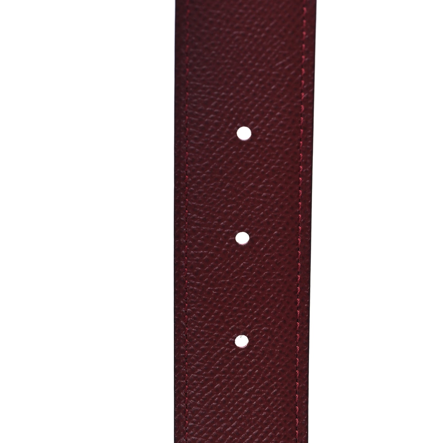Epsom 32mm H Belt 85 Rose Mexico Rouge H