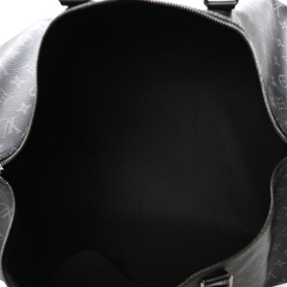 Louis Vuitton Monogram Eclipse Keepall Bandouliere 55 4 of 9