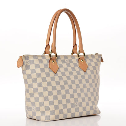 Louis Vuitton Damier Azur Saleya PM 3 of 11