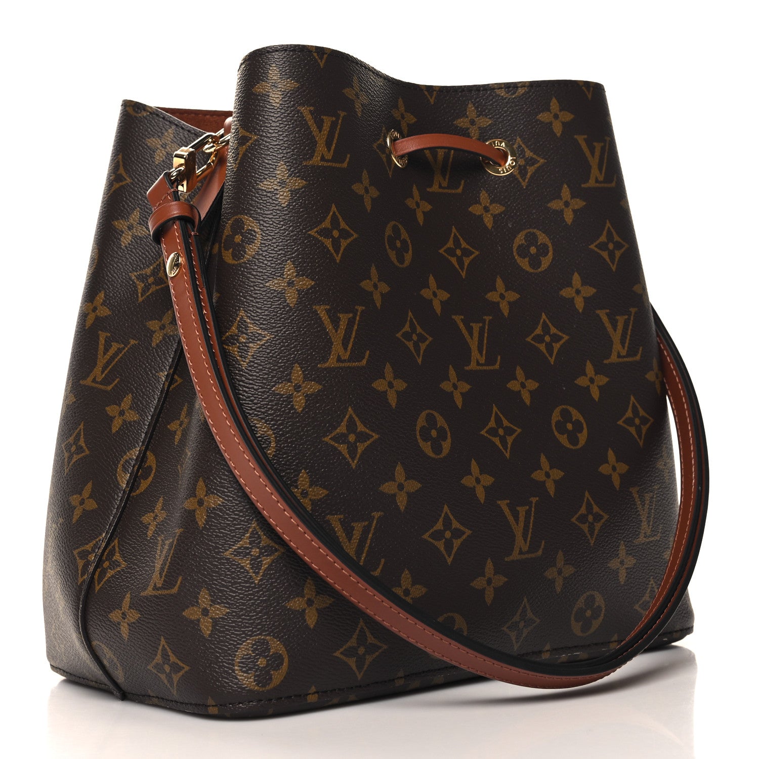 Louis Vuitton Monogram Neonoe MM Caramel 3 of 9