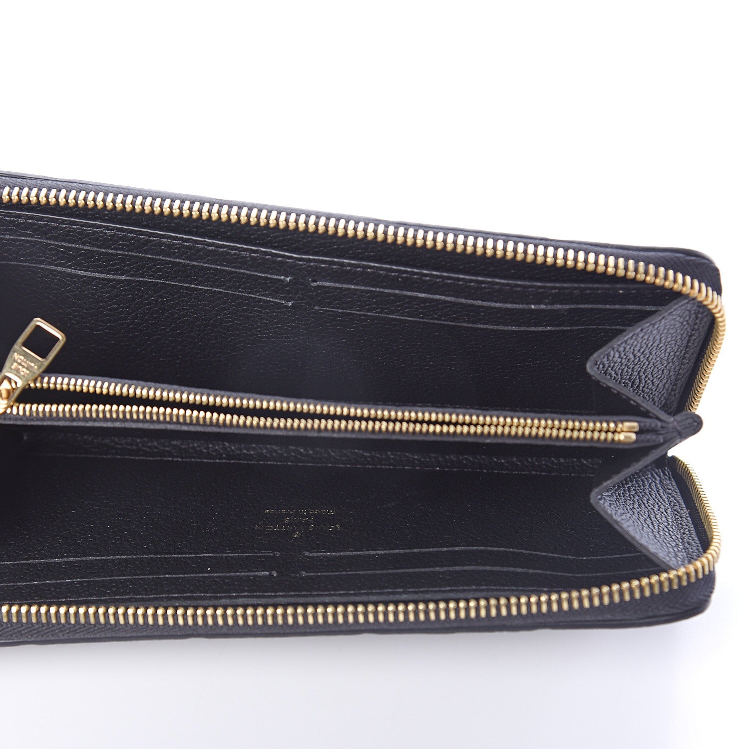 Louis Vuitton Empreinte Clemence Wallet Black 4 of 5