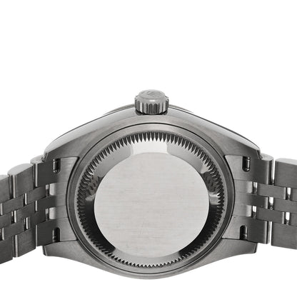 Rolex Stainless Steel 18K White Gold 28mm Oyster Perpetual Datejust Watch Silver 279174 4 of 5