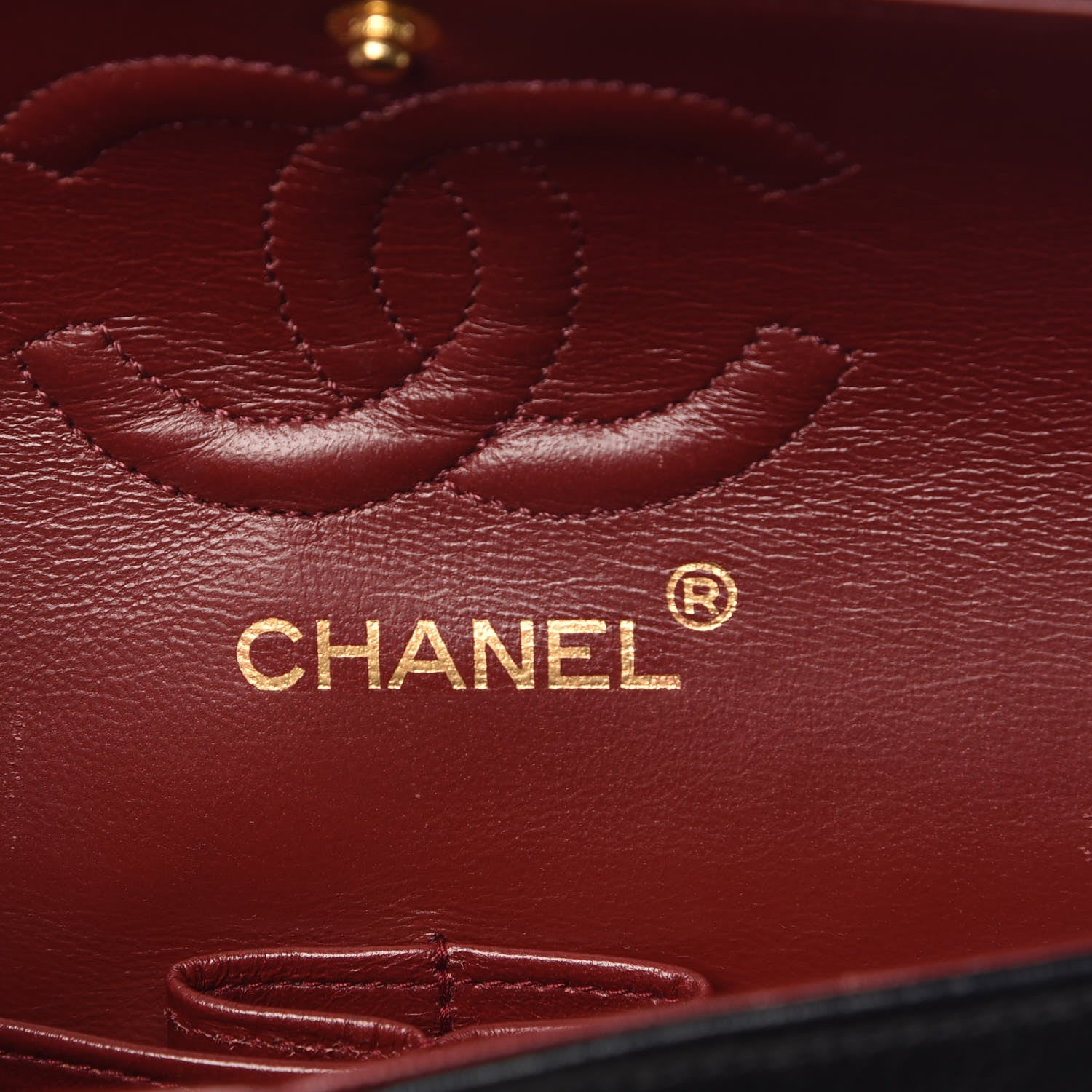 Chanel Lambskin Quilted Small Double Flap Black 9 of 13