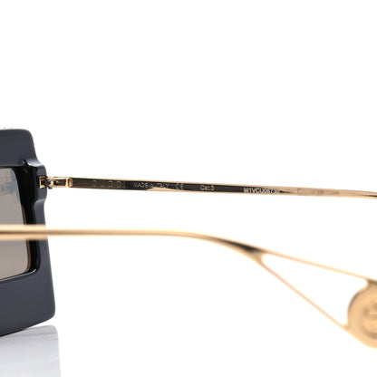 Gucci Acetate Crystal Mask-Frame Sunglasses GG0431S Black 6 of 8