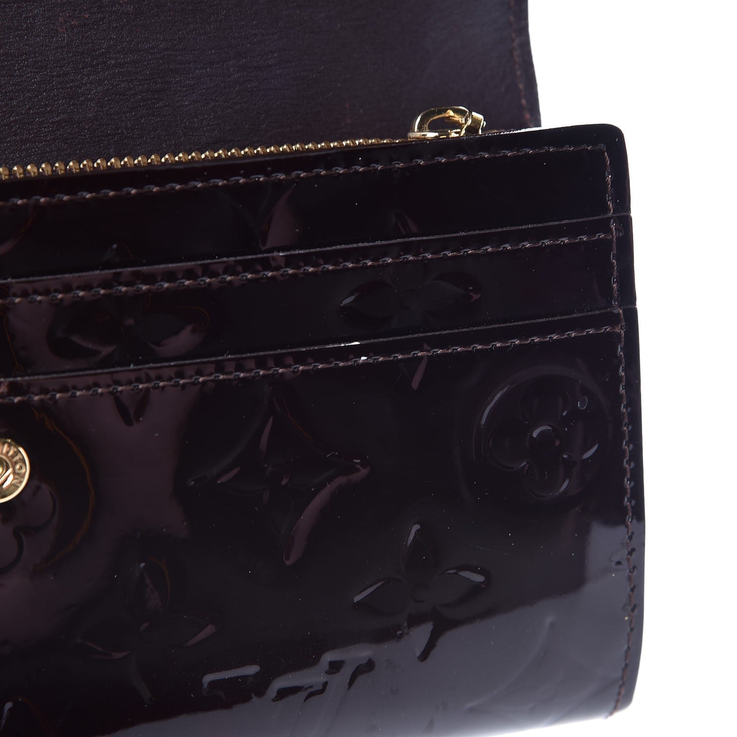 Louis Vuitton Vernis Sarah Wallet Amarante 8 of 8