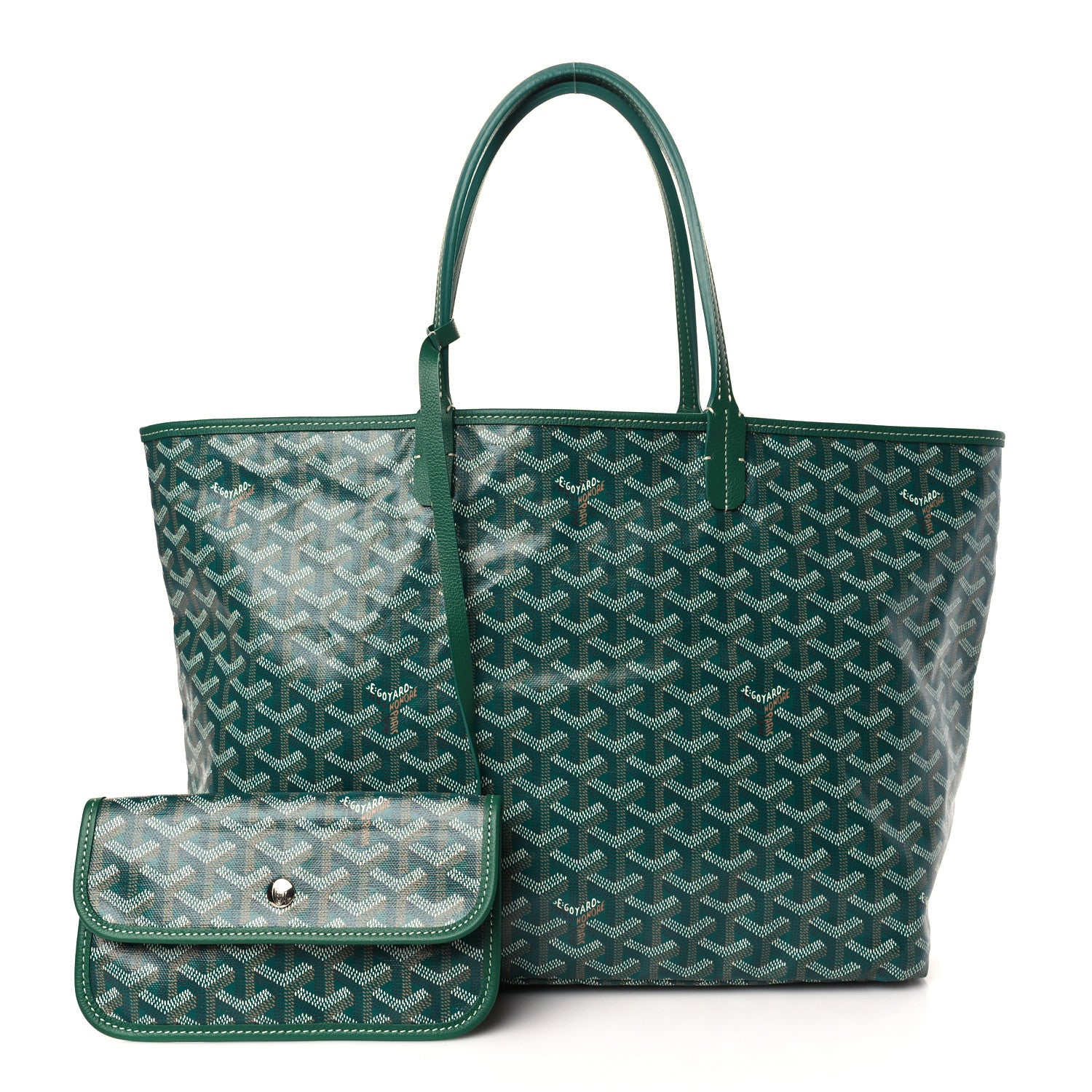 Goyard Goyardine Saint Louis PM Green 1 of 9