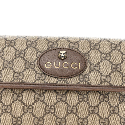 Gucci GG Supreme Monogram Neo Vintage Web Belt Bag Brown 8 of 11