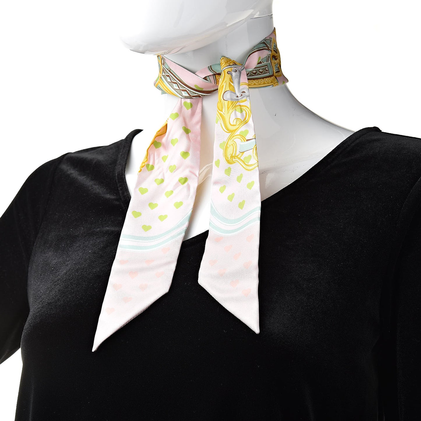 Silk Brides de Gala Love Twilly Parme Vert D Eau Vieux Rose