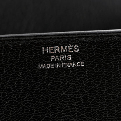 Hermes Chevre Chamkila Cinhetic Boxy Top Handle Bag Black 5 of 11