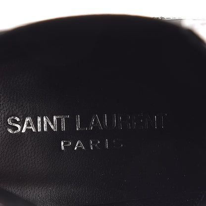 Saint Laurent Patent Opyum Booties 38 Black 7 of 7