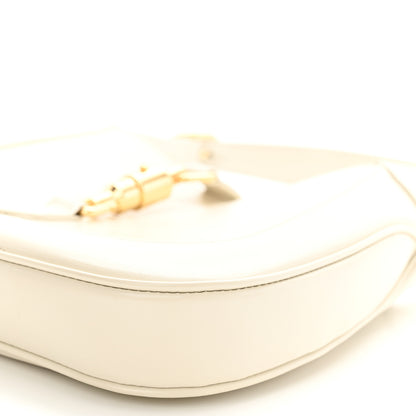 Gucci Boarded Dyana Lux Calfskin Small Jackie 1961 Hobo Mystic White 10 of 13