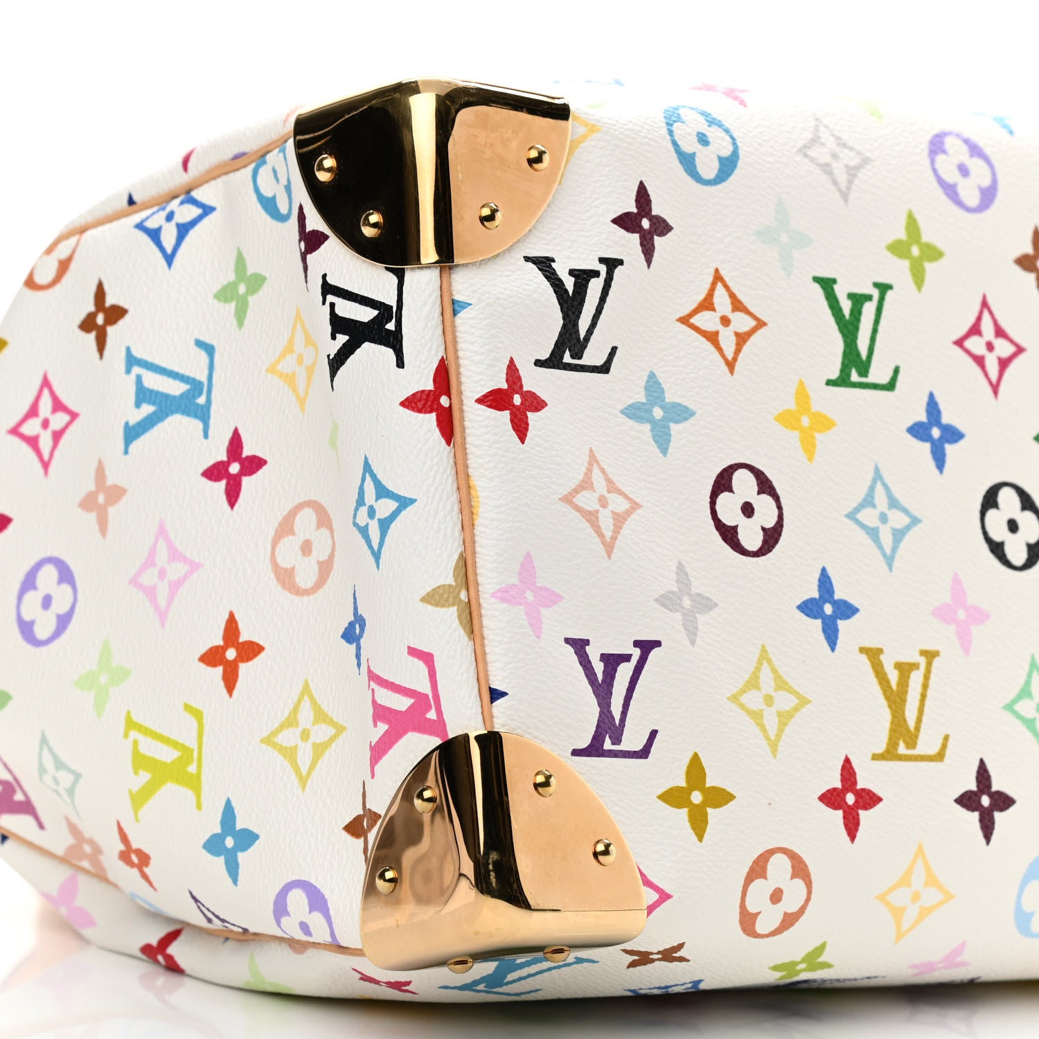 Louis Vuitton Monogram Multicolor Speedy 30 White 9 of 12