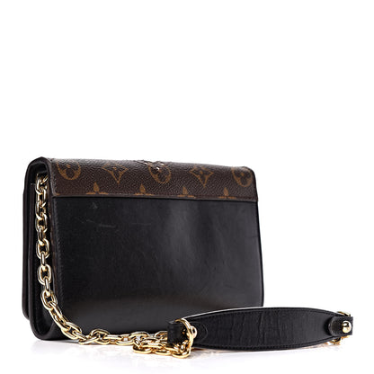 Louis Vuitton Veau Satin Monogram Twist Chain Wallet 3 of 11