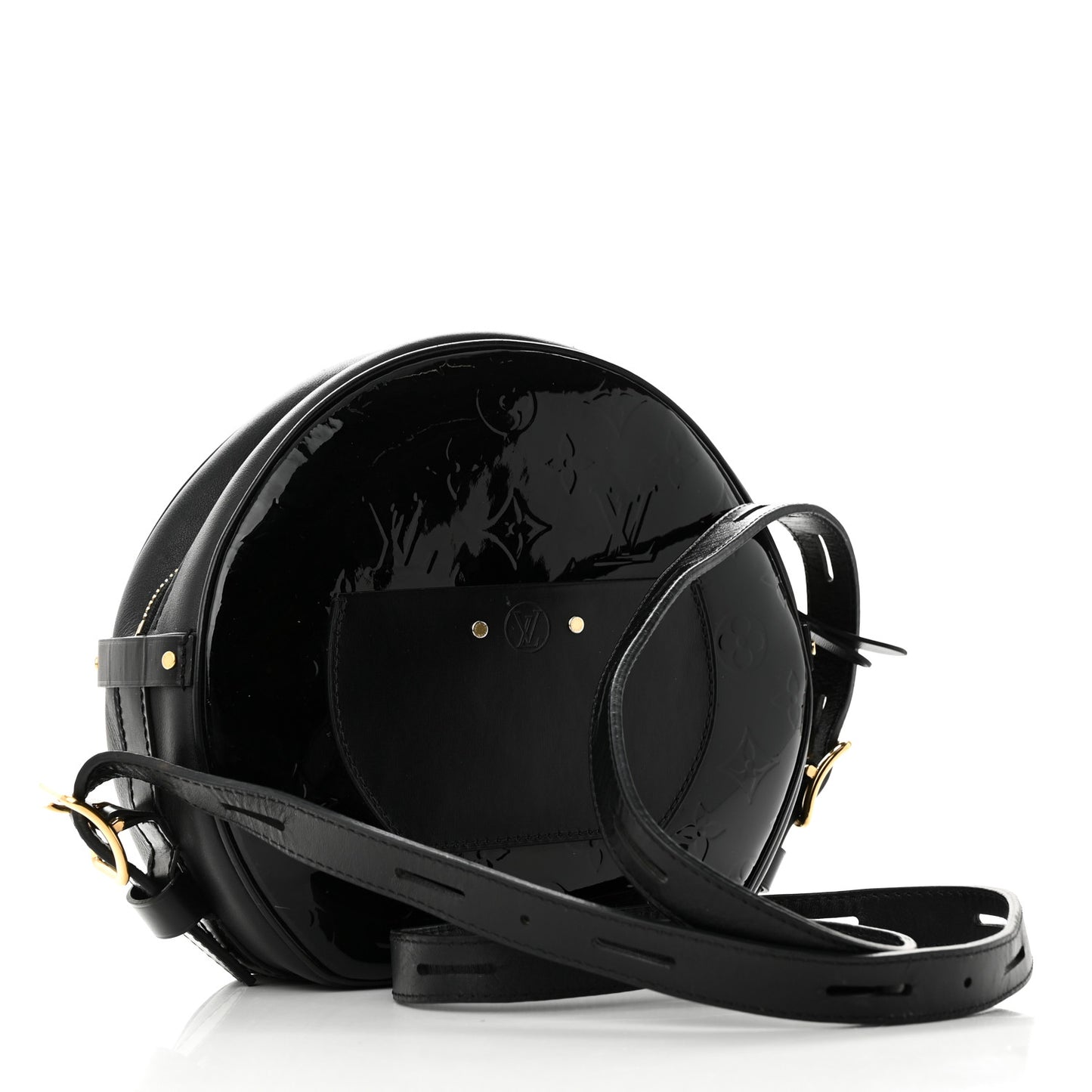 Vernis Boite Chapeau Souple MM Black