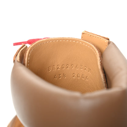 Hermes Suede Calfskin Mens Bradley Ankle Boot 43.5 Brun Fume 9 of 11