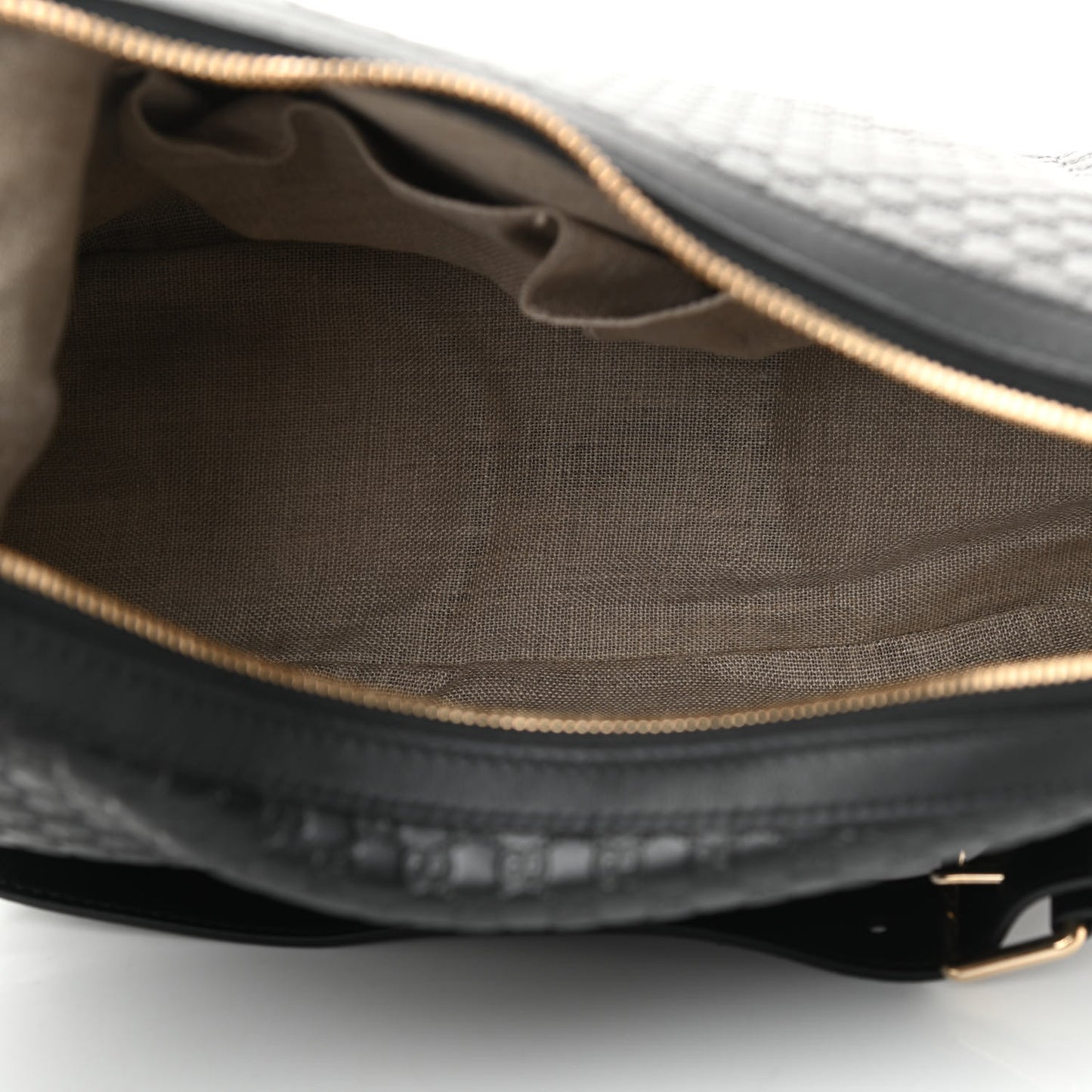 Microguccissima Shoulder Bag Black