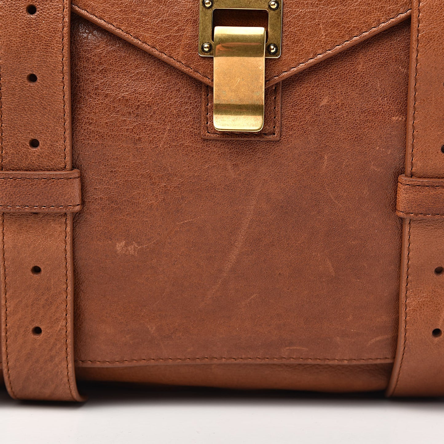 Lambskin PS1 Tote Saddle
