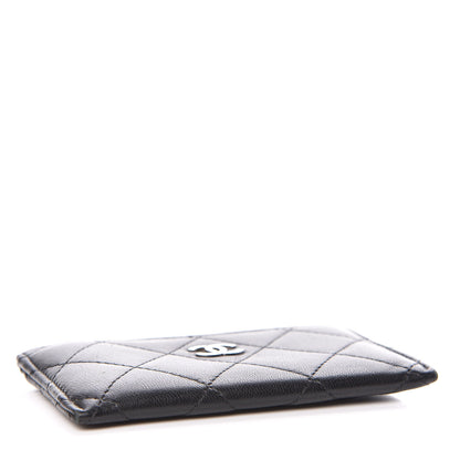 Chanel Lambskin Quilted Card Holder Black 4 of 9