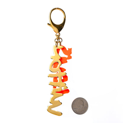 Louis Vuitton Graffiti Bag Charm Orange 2 of 3