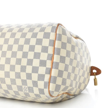 Louis Vuitton Damier Azur Speedy 30 7 of 29