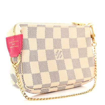 Louis Vuitton LOUIS VUITTON Damier Azur 2017 Christmas Animation Mini Pochette Accessories 3 of 8