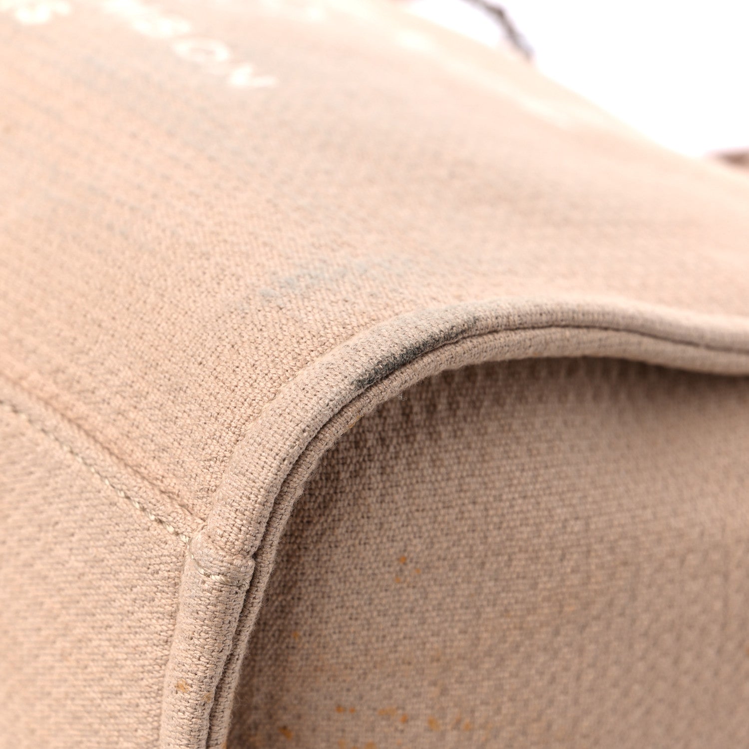 Chanel Mixed Fibers Small Deauville Tote Beige 10 of 12