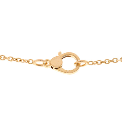 Hermes 18K Rose Gold Diamond Finesse Pendant Necklace 4 of 6