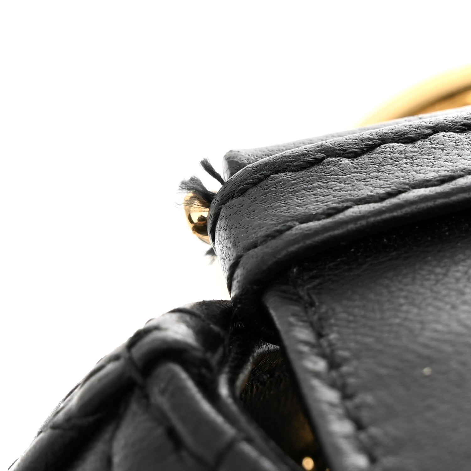 Christian Dior Lambskin Cannage Medium Lady Dior Black 12 of 12