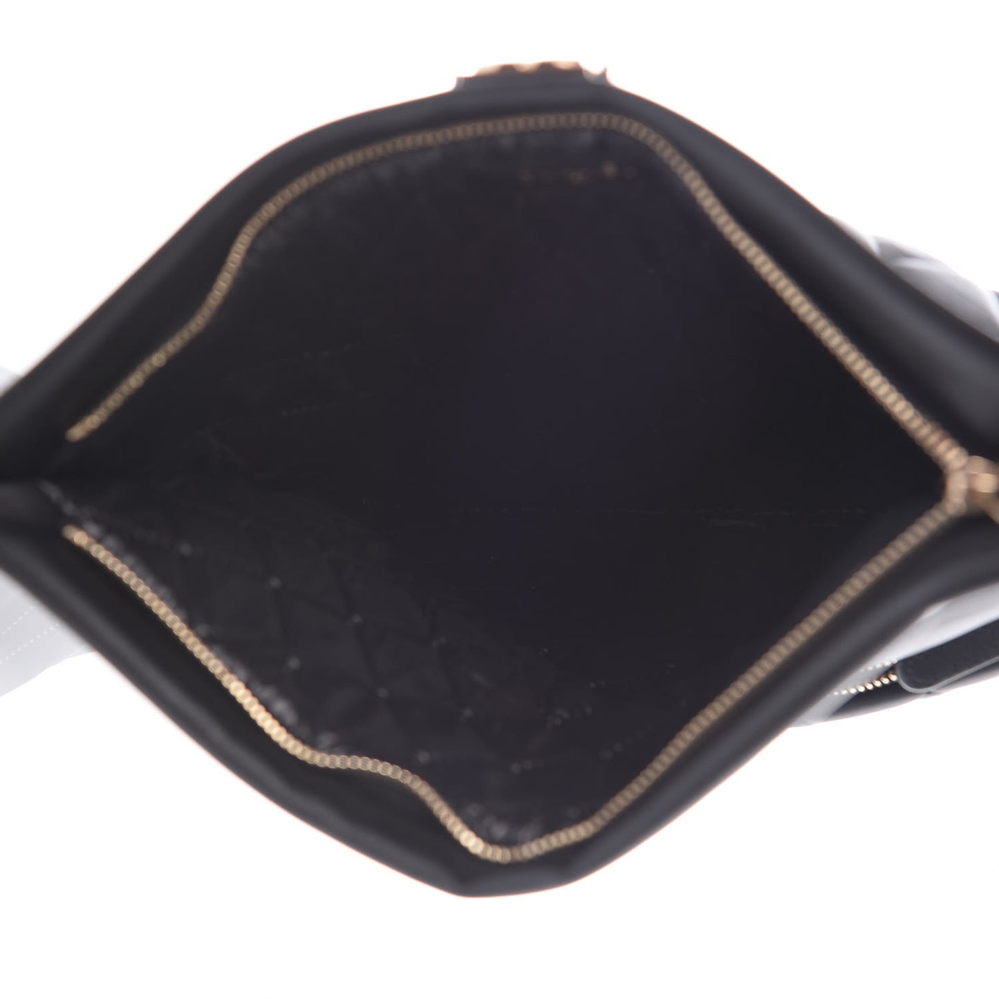Lambskin Quilted Beauty CC Boy Clutch Black