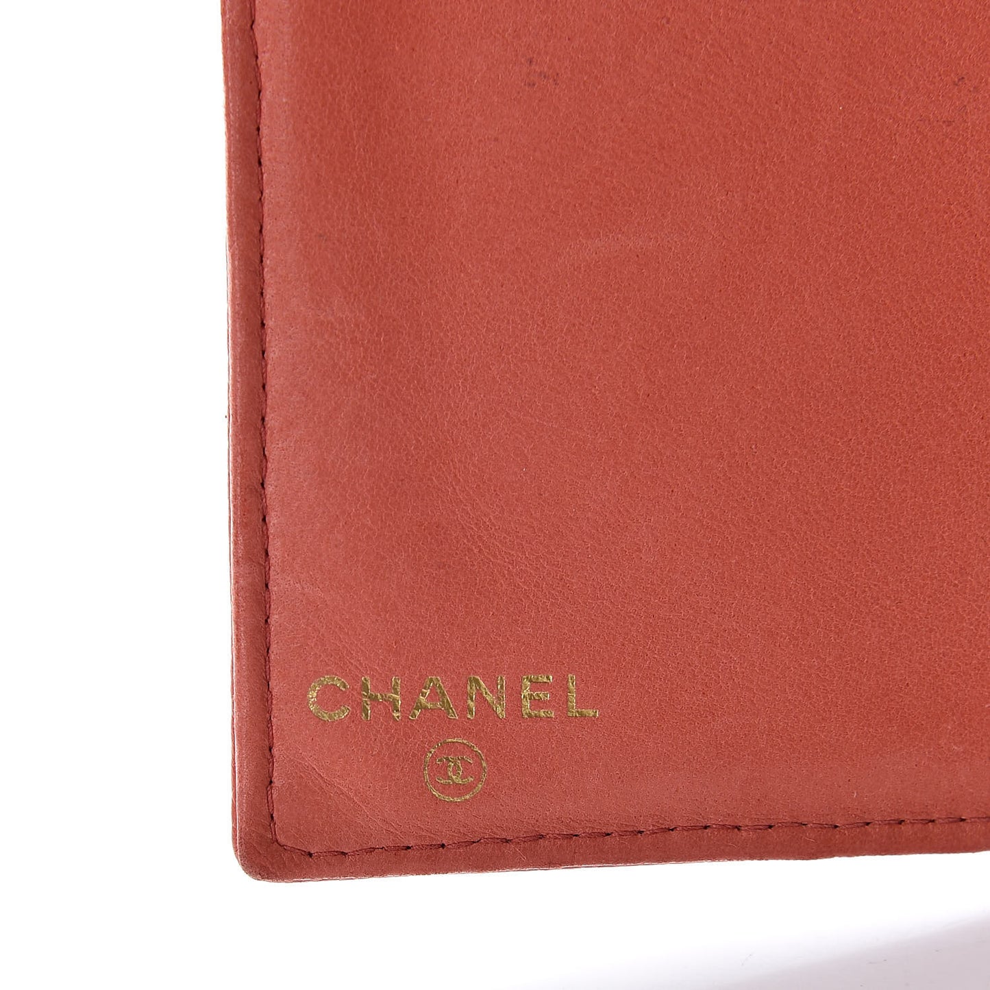 Caviar Timeless CC Zipped Pocket Wallet Light Red