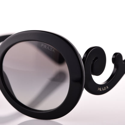 Prada Baroque Sunglasses SPR 27N Black 8 of 9