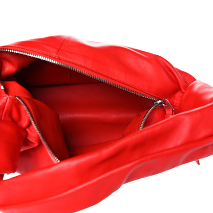 Bottega Veneta Calfskin Mini Double Knot Bag Red 5 of 9