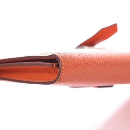 Hermes Epsom Bearn Gusset Wallet Feu 8 of 10