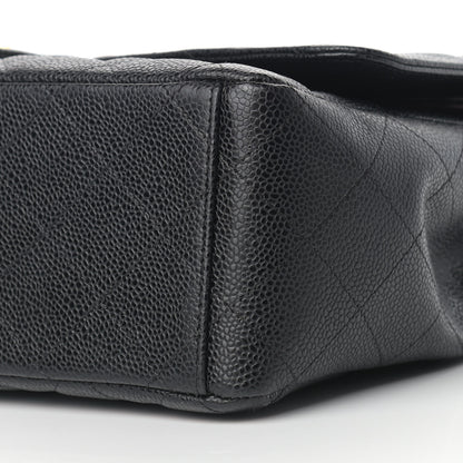 Chanel Caviar Quilted Maxi Double Flap Black 9 of 16