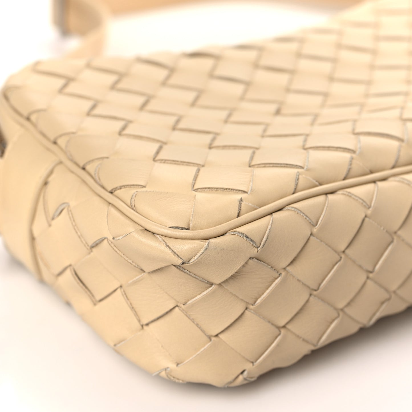 Calfskin Intrecciato Mini Camera Bag Porridge