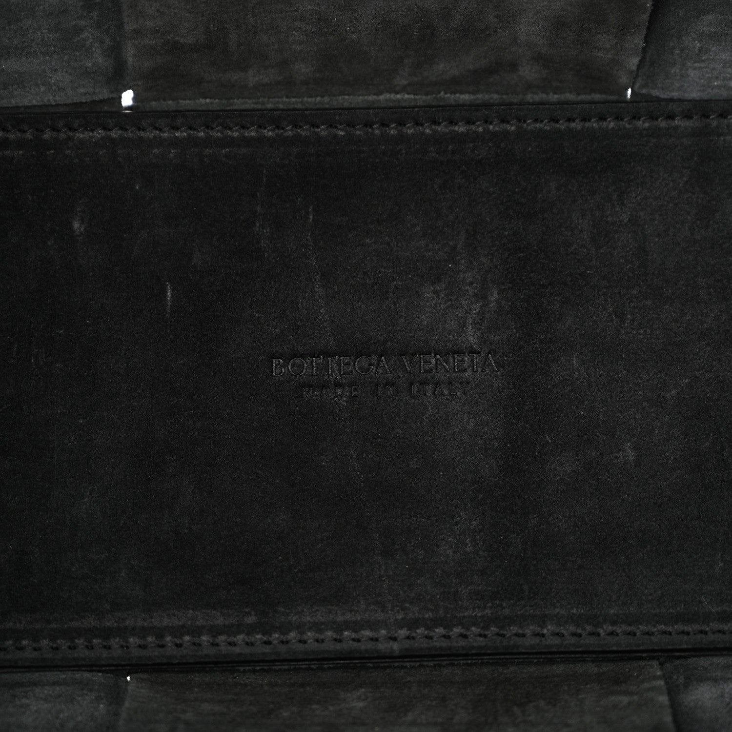 Bottega Veneta Grained Calfskin Intrecciato Small Arco Tote Black 7 of 12