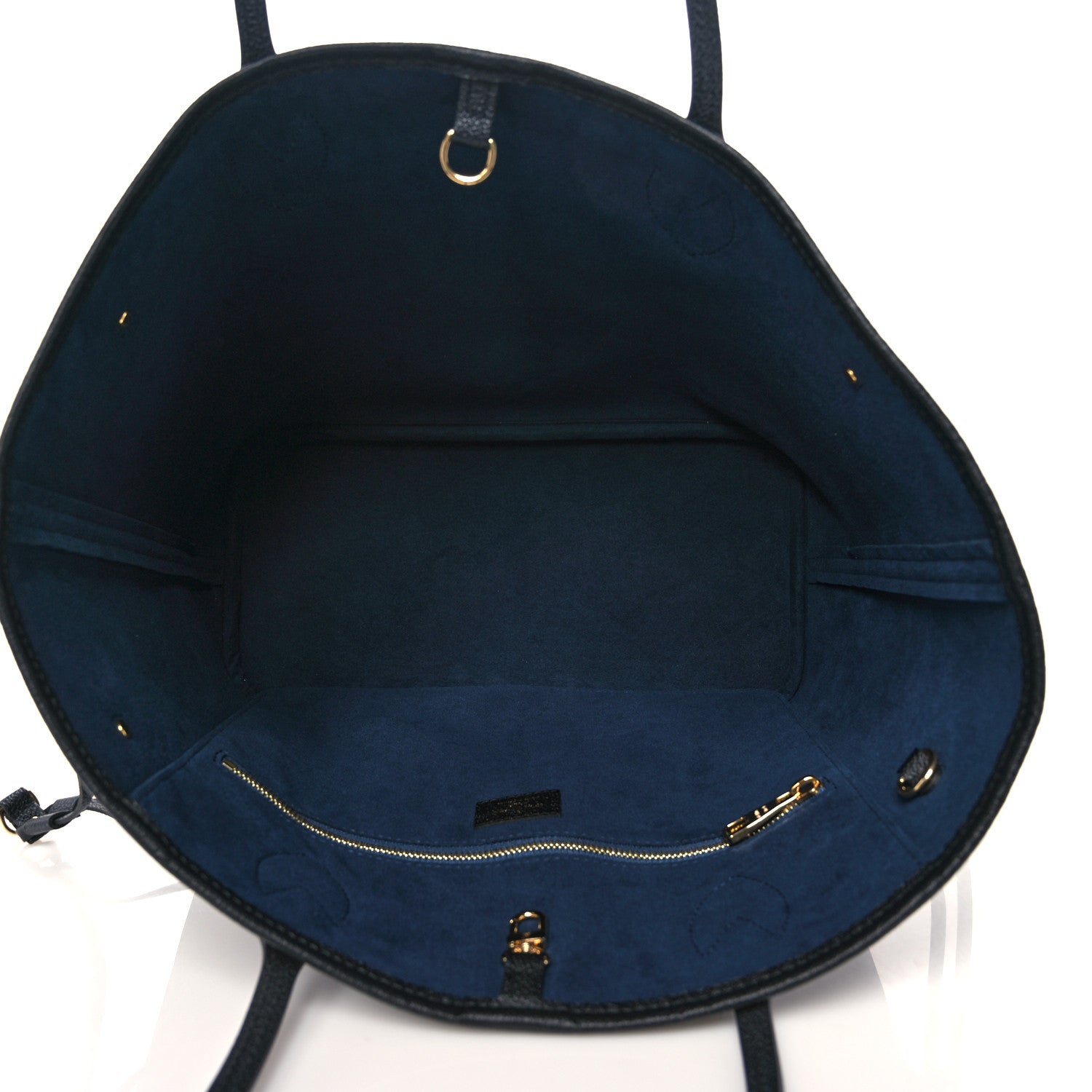 Louis Vuitton Empreinte Monogram Giant Neverfull MM Black 5 of 9