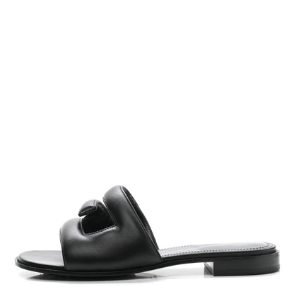 Givenchy Nappa G Flat Sandals 36 Black 1 of 10