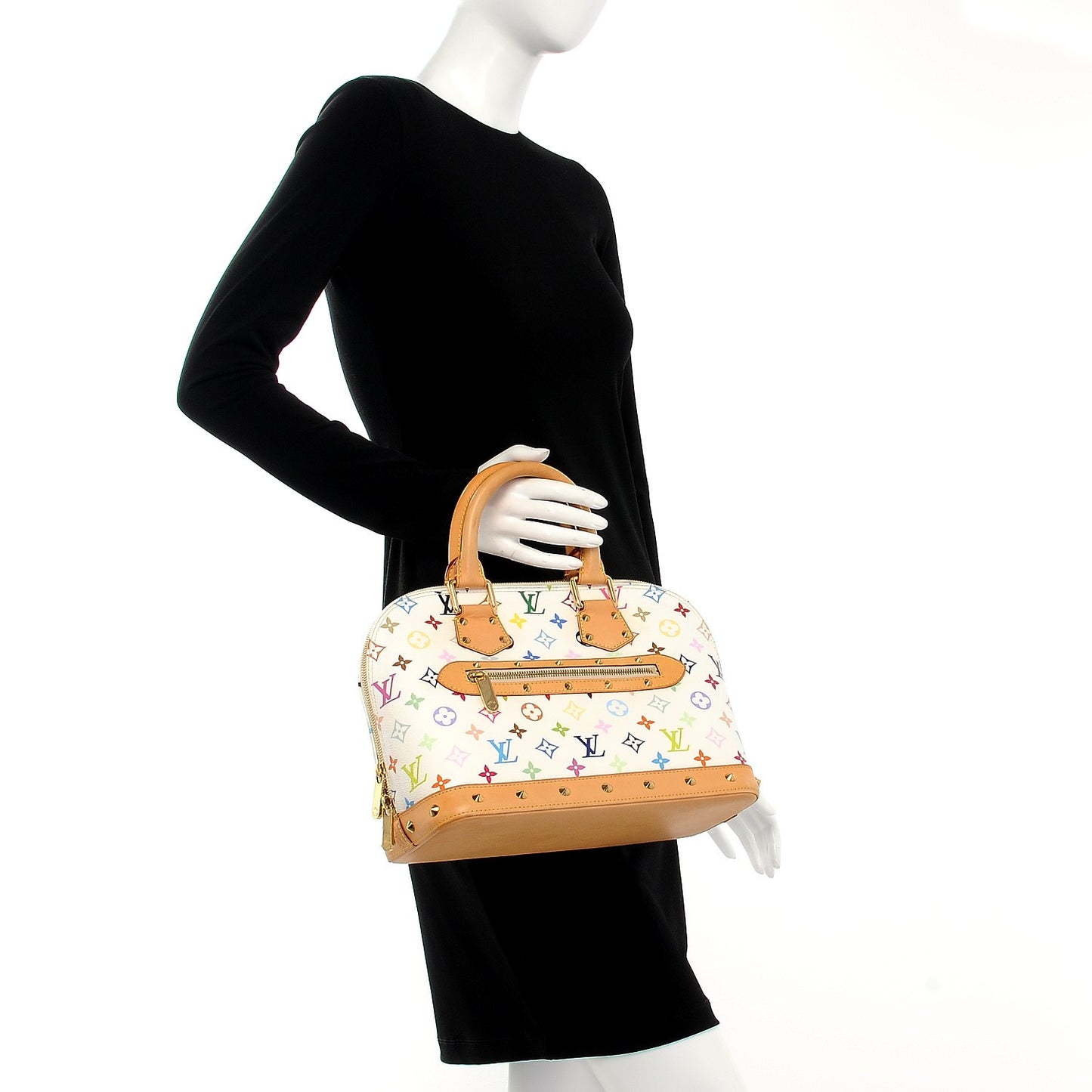 Monogram Multicolor Alma White