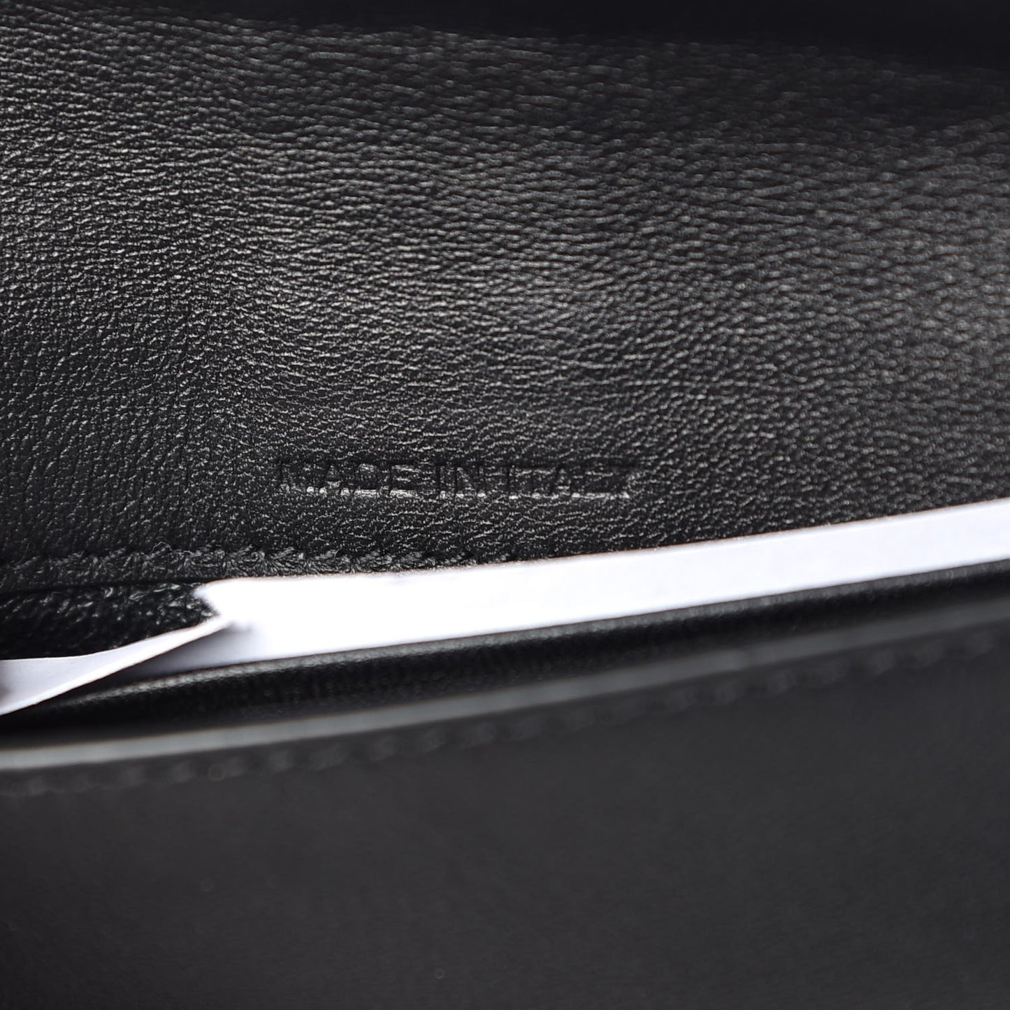 Calfskin Monogram Tri Pocket Crossbody Bag Black