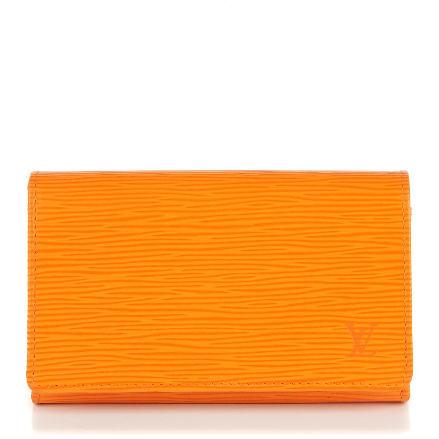 Epi Porte-Monnaie Billets Tresor Wallet Mandarine